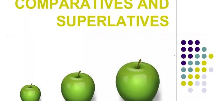 Comparative And Superlative Adjectives And Adverbs English Online Tests