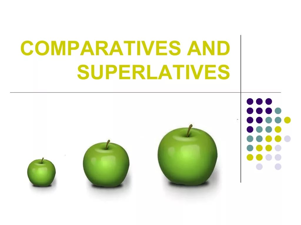 Comparative And Superlative Adjectives And Adverbs English Online Tests